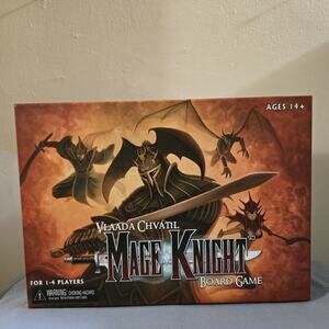Mage Knight Board Game 2011 WizKids Neca New Vlaada Chvatil Open Box See Desc